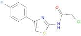 Acetamide,2-chloro-N-[4-(4-fluorophenyl)-2-thiazolyl]-