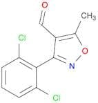 3-(2,6-Dichlorophenyl)-5-methylisoxazole-4-carbaldehyde