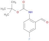 N-Boc 4-fluoro-2-formylaniline