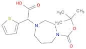 1-Boc-4-(carboxy-thiophen-2-yl-methyl)-[1,4]diazepane