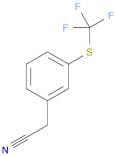 3-(TRIFLUOROMETHYLTHIO)PHENYLACETONITRILE