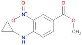 Methyl 4-(cyclopropylamino)-3-nitrobenzoate