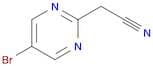 5-Bromo-2-pyrimidineacetonitrile