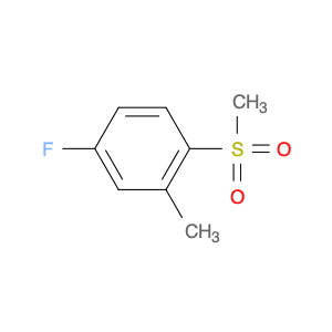 4-Fluoro-2-methyl-1-(methylsulphonyl)benzene
