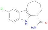 (6S)-2-Chloro-5,6,7,8,9,10-hexahydrocyclohept[b]indole-6-carboxamide