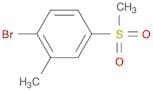 1-Bromo-4-methanesulfonyl-2-methylbenzene