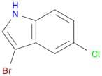 1H-Indole,3-bromo-5-chloro-
