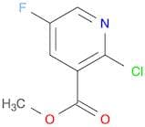 METHYL 2-CHLORO-5-FLUORONICOTINATE