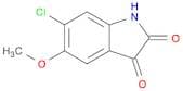 1H-Indole-2,3-dione, 6-chloro-5-methoxy-