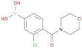 3-Chloro-4-(morpholinocarbonyl)phenylboronic acid