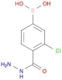 3-Chloro-4-hydrazinecarbonylphenylboronic acid