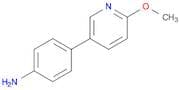 Benzenamine,4-(6-methoxy-3-pyridinyl)-