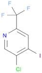 5-Chloro-4-iodo-2-(trifluoromethyl)pyridine
