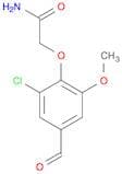 2-(2-Chloro-4-formyl-6-methoxyphenoxy)acetamide