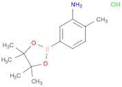 3-Amino-4-methylphenylboronic acid, pinacol ester, HCl