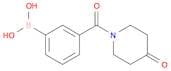 3-(4-Oxopiperidine-1-carbonyl)phenylboronic acid