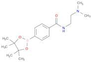 N-(2-Dimethylaminoethyl)-4-(4,4,5,5-tetramethyl-1,3,2-dioxaborolan-2-yl)benzamide