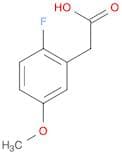 2-(2-Fluoro-5-methoxyphenyl);acetic acid