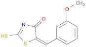 (5E)-2-Mercapto-5-(3-methoxybenzylidene)-1,3-thiazol-4(5H)-one
