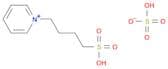 Pyridinium, 1-(4-sulfobutyl)-, sulfate (1:1)