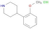 Piperidine, 4-(2-methoxyphenyl)-, hydrochloride