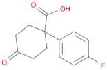1-(4-fluorophenyl)-4-oxocyclohexane-1-carboxylic acid