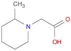 (2-methylpiperidin-1-yl)acetic acid