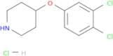 4-(3,4-Dichlorophenoxy)piperidine, HCl