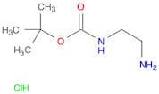 Carbamic acid, N-​(2-​aminoethyl)​-​, 1,​1-​dimethylethyl ester, hydrochloride (1:1)