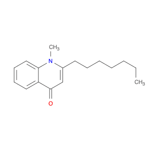 2-Heptyl-1-methylquinolin-4(1H)-one