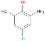 2-Amino-4-chloro-6-methylphenol