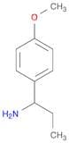 1-(4-Methoxyphenyl)propan-1-amine