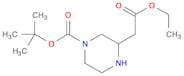 tert-Butyl 3-(2-ethoxy-2-oxoethyl)piperazine-1-carboxylate