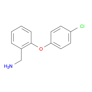 2-(4-Chlorophenoxy)benzenemethanamine
