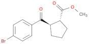 (1R,2R)-Methyl 2-(4-bromobenzoyl)cyclopentanecarboxylate