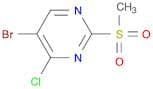 5-BROMO-4-CHLORO-2-METHANESULFONYL-PYRIMIDINE