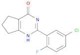 2-(5-Chloro-2-fluorophenyl)-6,7-dihydro-1H-cyclopenta[d]pyrimidin-4(5H)-one