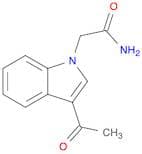 2-(3-acetyl-1H-indol-1-yl)acetamide