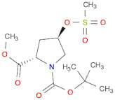 (2S,4R)-1-tert-Butyl 2-methyl 4-((methylsulfonyl)oxy)pyrrolidine-1,2-dicarboxylate