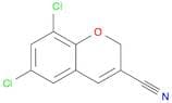 6,8-Dichloro-2H-chromene-3-carbonitrile