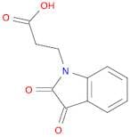3-(2,3-dioxo-2,3-dihydro-1H-indol-1-yl)propanoic acid