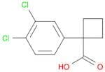 Cyclobutanecarboxylic acid, 1-(3,4-dichlorophenyl)-