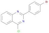 2-(4-Bromophenyl)-4-chloroquinazoline