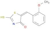 (5E)-2-Mercapto-5-(2-methoxybenzylidene)-1,3-thiazol-4(5H)-one