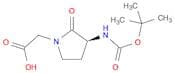 (S)-(3-N-BOC-AMINO-2-OXO-PYRROLIDIN-1-YL)-ACETIC ACID