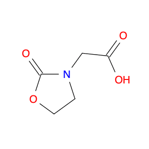 3-Oxazolidineacetic acid, 2-oxo-