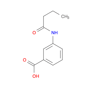 3-(Butyrylamino)benzoic acid