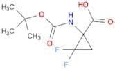 1-(tert-BUTOXYCARBONYLAMINO)-2,2-DIFLUOROCYCLOPROPANECARBOXYLIC ACID