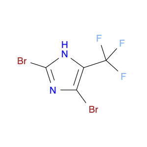 1H-Imidazole,2,5-dibromo-4-(trifluoromethyl)-