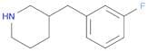 3-(3-Fluorobenzyl)piperidine